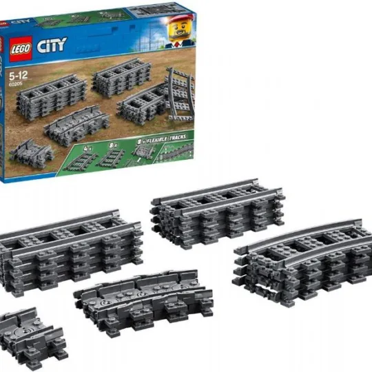 Raiteet Lego City juna 60205